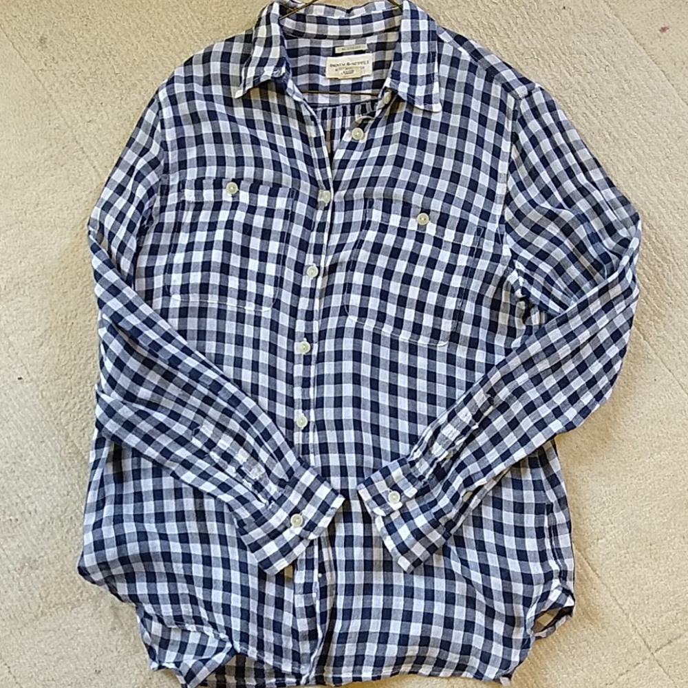 Denim & Supply Cotton Check Utility Button-down